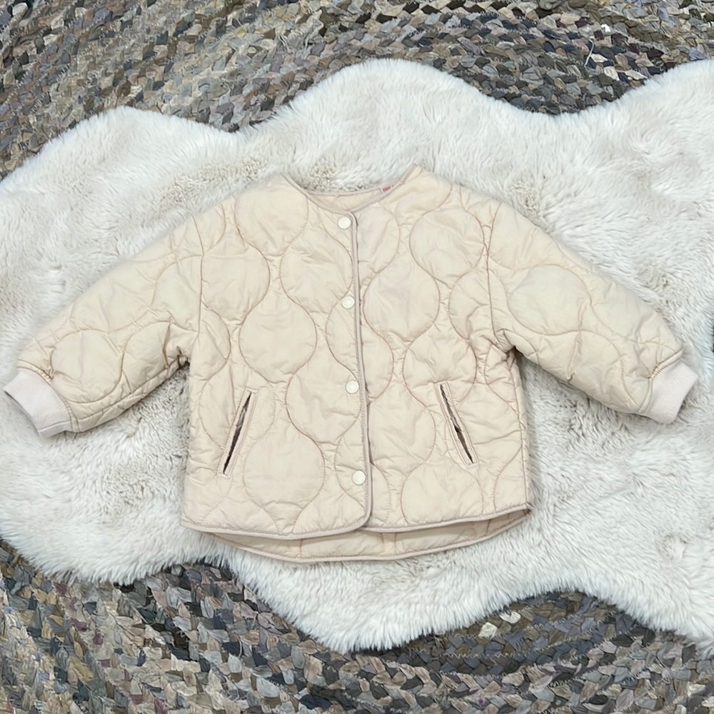 Zara Quilted Jacket - Size 2-3 Years
